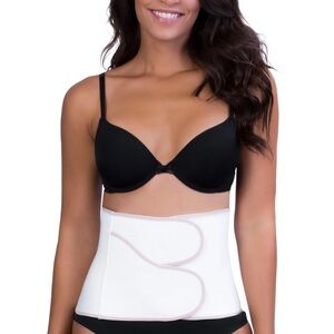 Belly Bandit Postpartum Belly Wrap, Cream, Size S